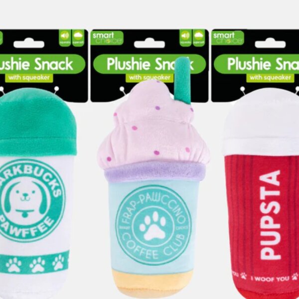 Squeaky Coffee Cup Plush