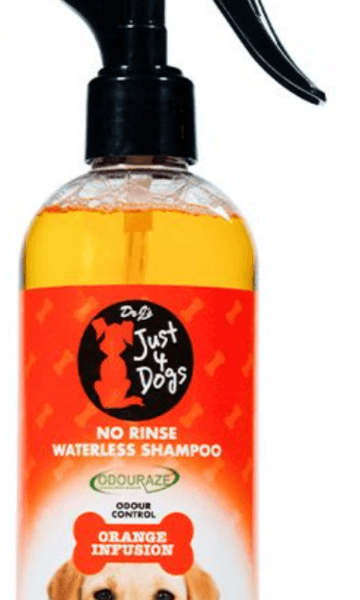 Just 4 Dogs Orange Waterless Shampoo