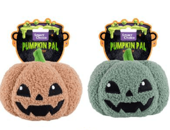 Halloween Squeaky Plush Pumpkin Toy