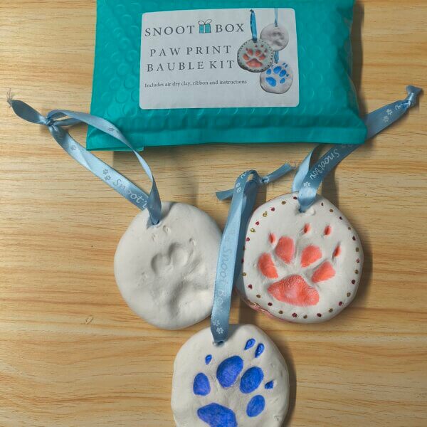 Paw Print Bauble Kit